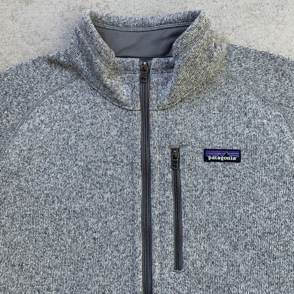Patagonia Better Sweater Fleece Jacket Men’s Extra Large (XL) Full Zip Stonewash - Picture 5 of 8